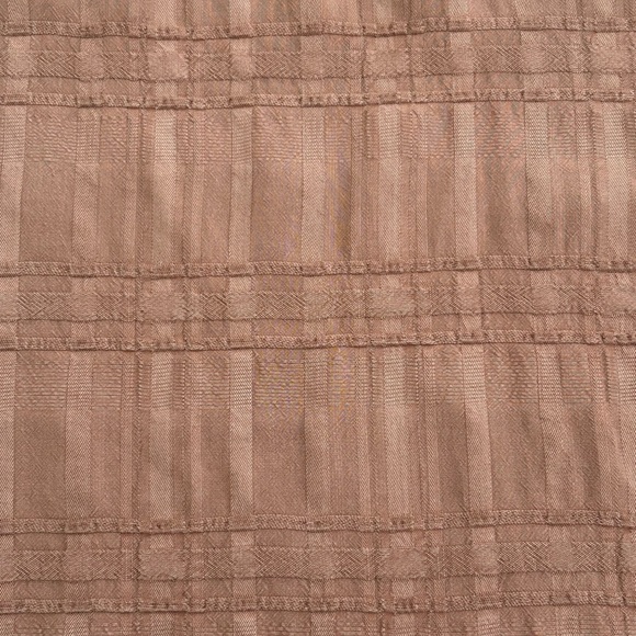 Democracy Sleeveless Brown Top Textured Tencel Size P Runs Large Loose Fit - Picture 6 of 10